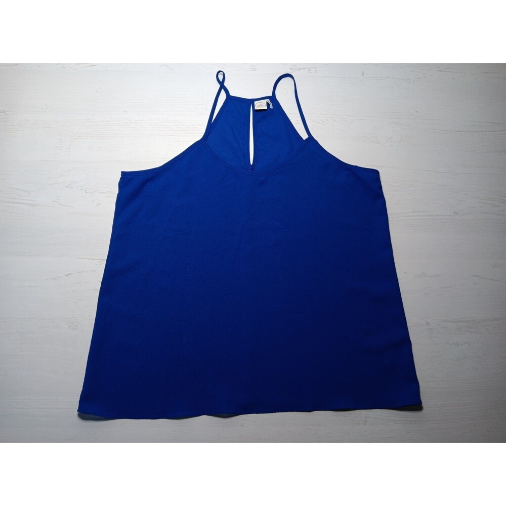 Paper Crane Blye Halter Spaghetti Strap Top Size Large